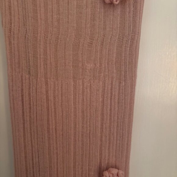 Meshki Brynn Knit Maxi dress (pastel pink) Size Small - Picture 4 of 6